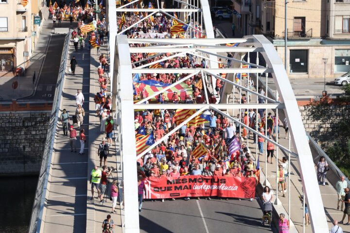 Manifestació de l'ANC el passat onze de setembre a Tortosa