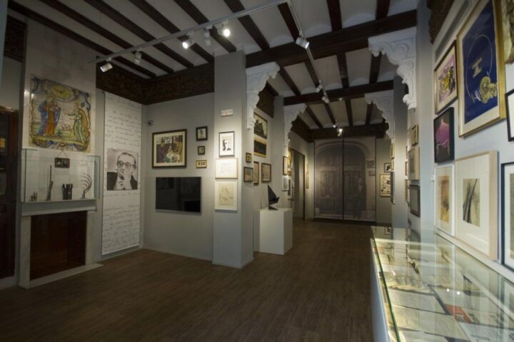 Interior de l'espai Joan Fuster, a Sueca. Foto: Espai Joan Fuster