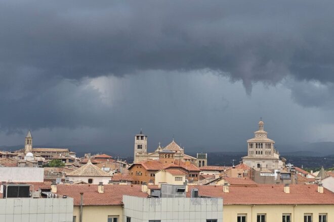 Alerta màxima al Delta de l’Ebre en l’inici de dos dies de pluja intensa a tot el país