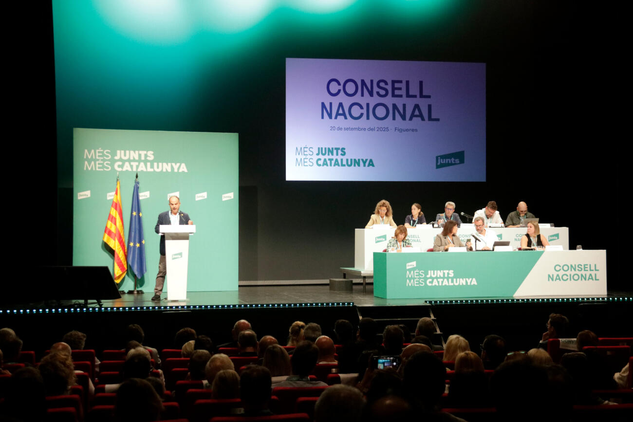 Imatge d'arxiu d'un Consell Nacional de Junts.