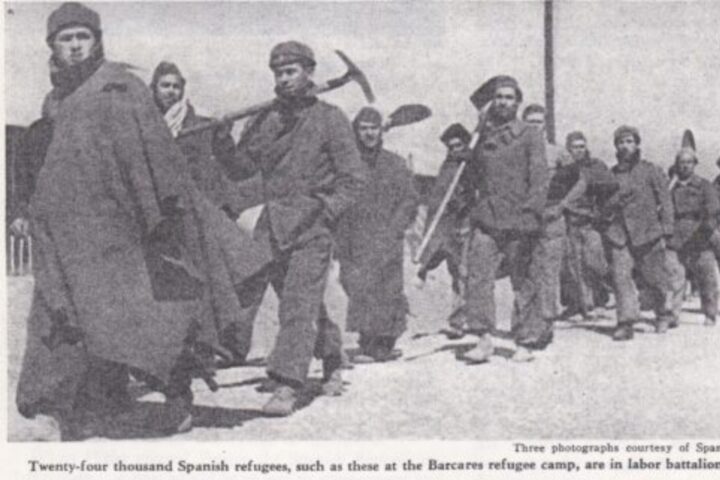 Font: Spanish Refugee Relief Campaign New York City.