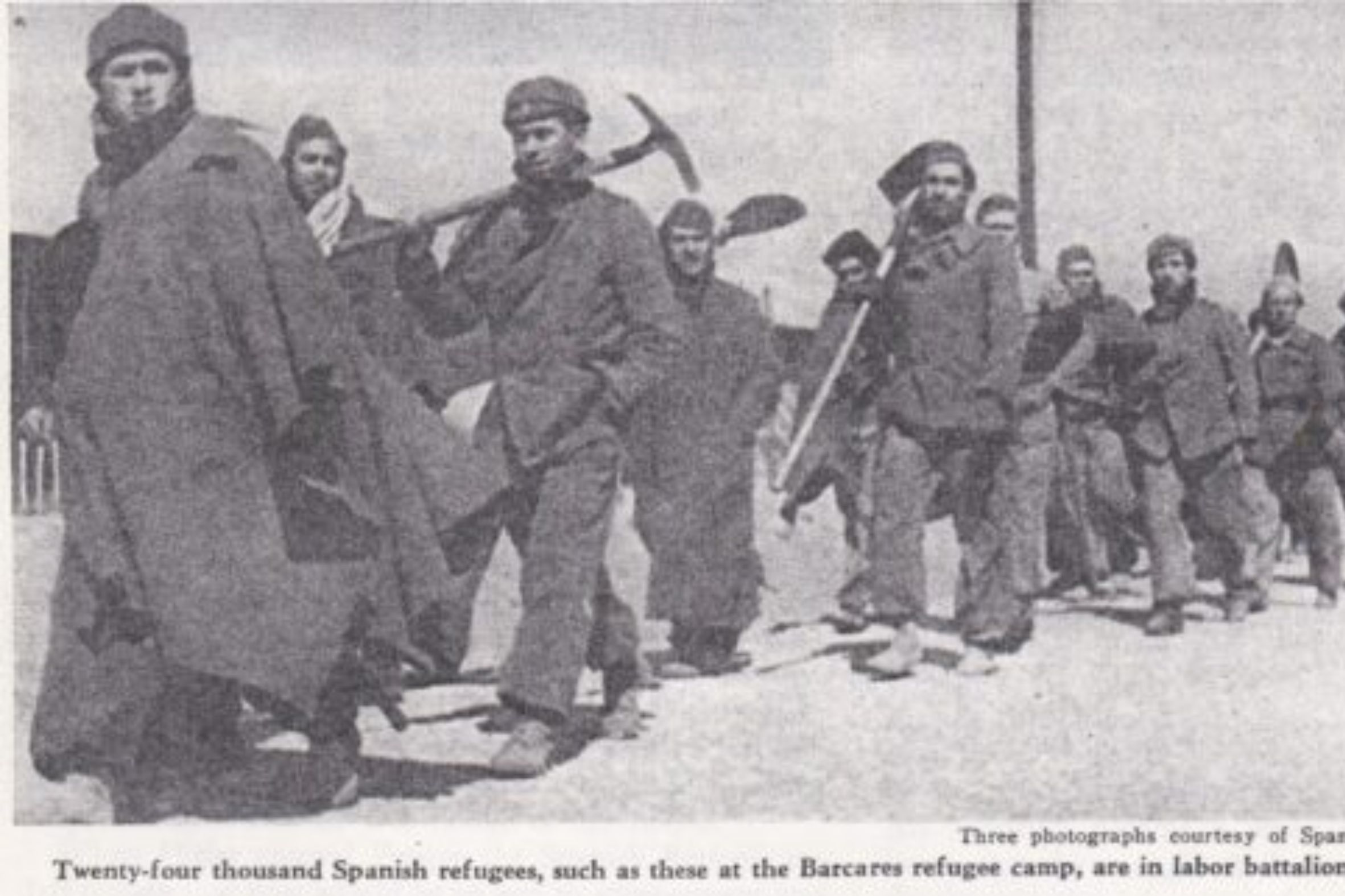 Font: Spanish Refugee Relief Campaign New York City.