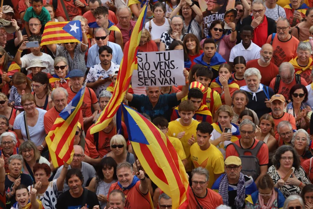 [RECULL FOTOGRÀFIC] Vint fotografies que defineixen les manifestacions independentistes de la Diada