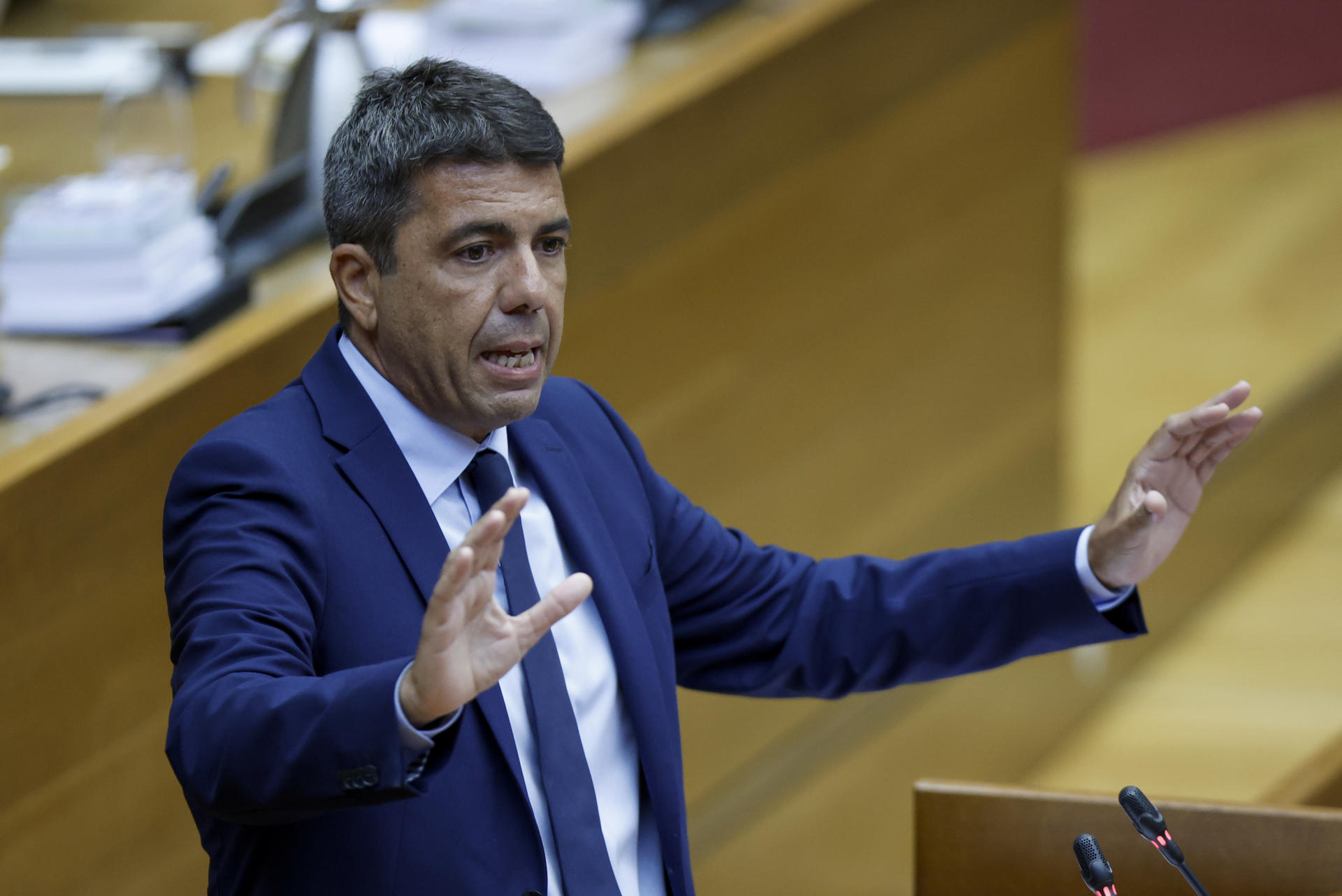 Carlos Mazón, en una imatge d'arxiu (fotografia: EFE / Biel Aliño).