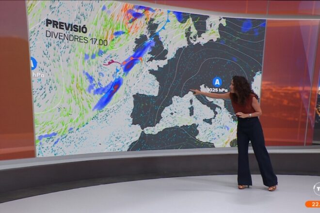 L’allau de queixes força el 3Cat a retocar el polèmic grafisme de la informació del temps