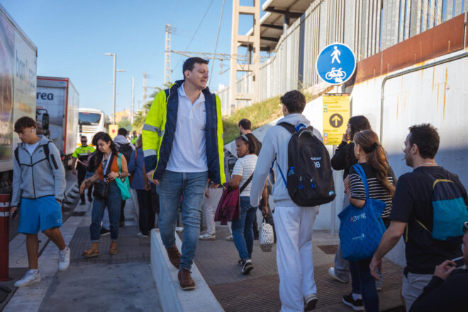 Paneque preveu que les obres al túnel del Garraf durin entre tres i quatre mesos