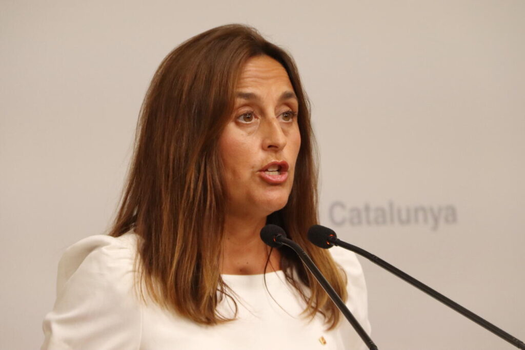 La consellera Niubó explica que va ser operada d’un càncer entre el cor i els pulmons