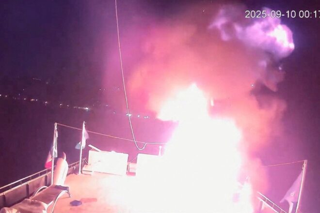 La Flotilla aporta informació sobre avions militars per acusar Israel dels atacs amb drons