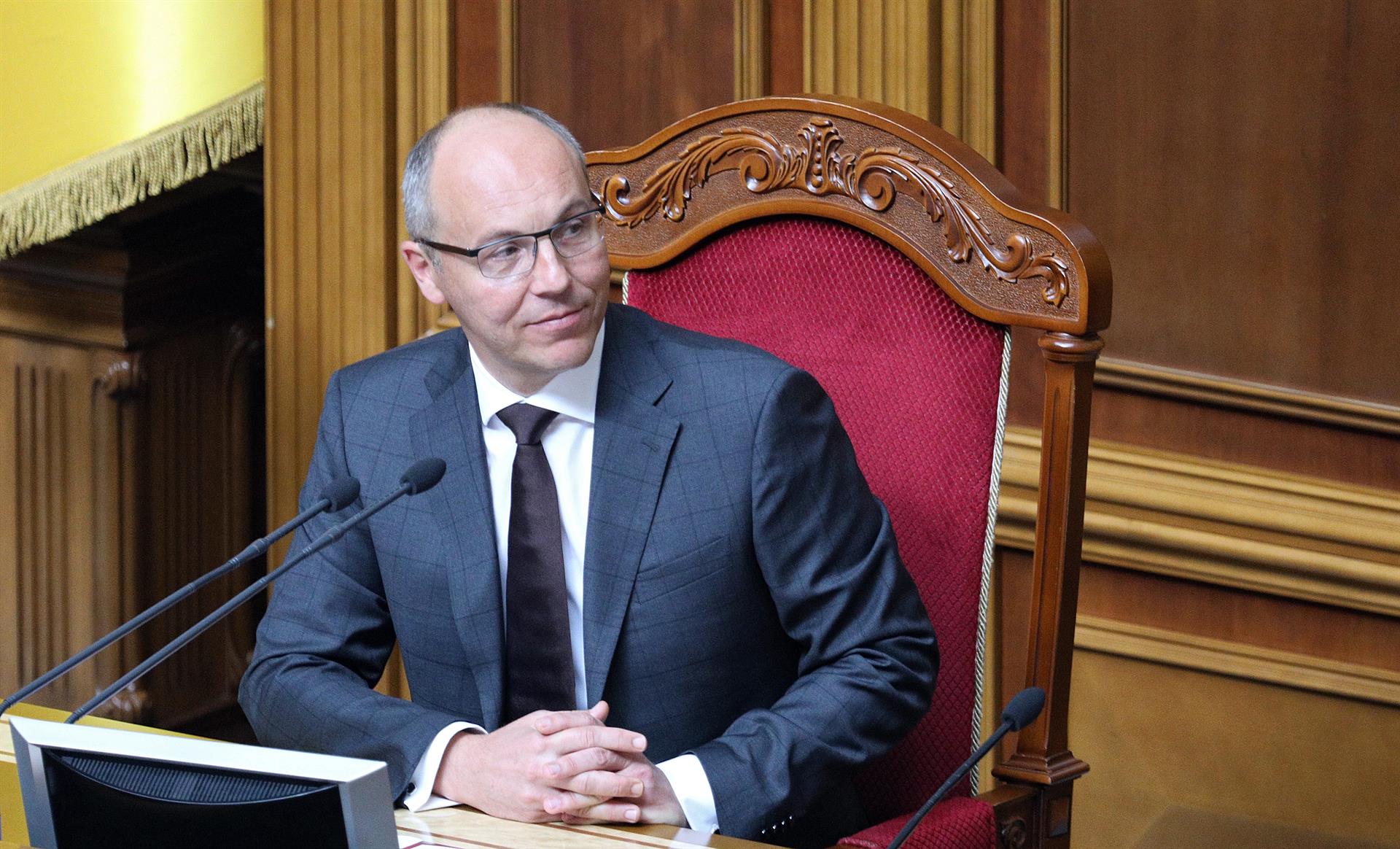L'ex-president del parlament ucraïnès, Andri Parubi (fotografia: Europa Press / Danil Shamkin).