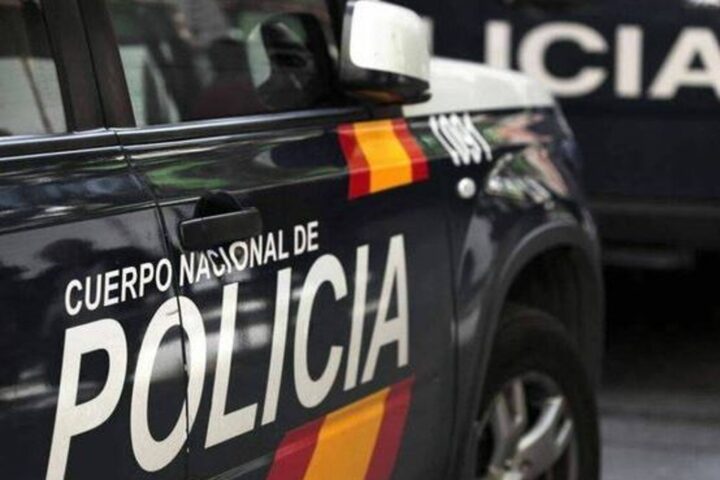Cotxe de la policia espanyola.