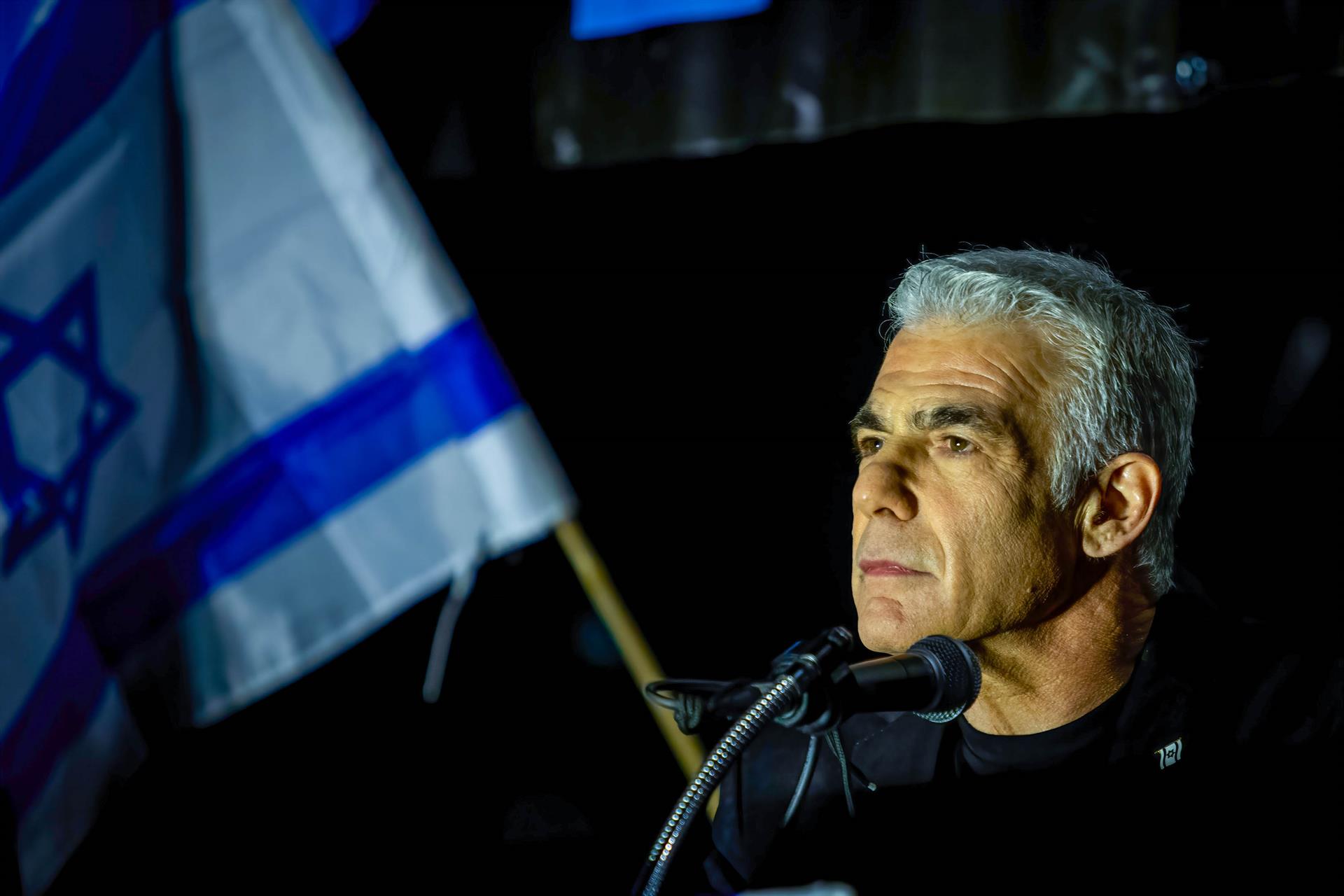 Arxiu - El dirigent de l'oposició israeliana, Yair Lapid - Europa Press/Contacto/Eyal Warshavsky - Arxiu