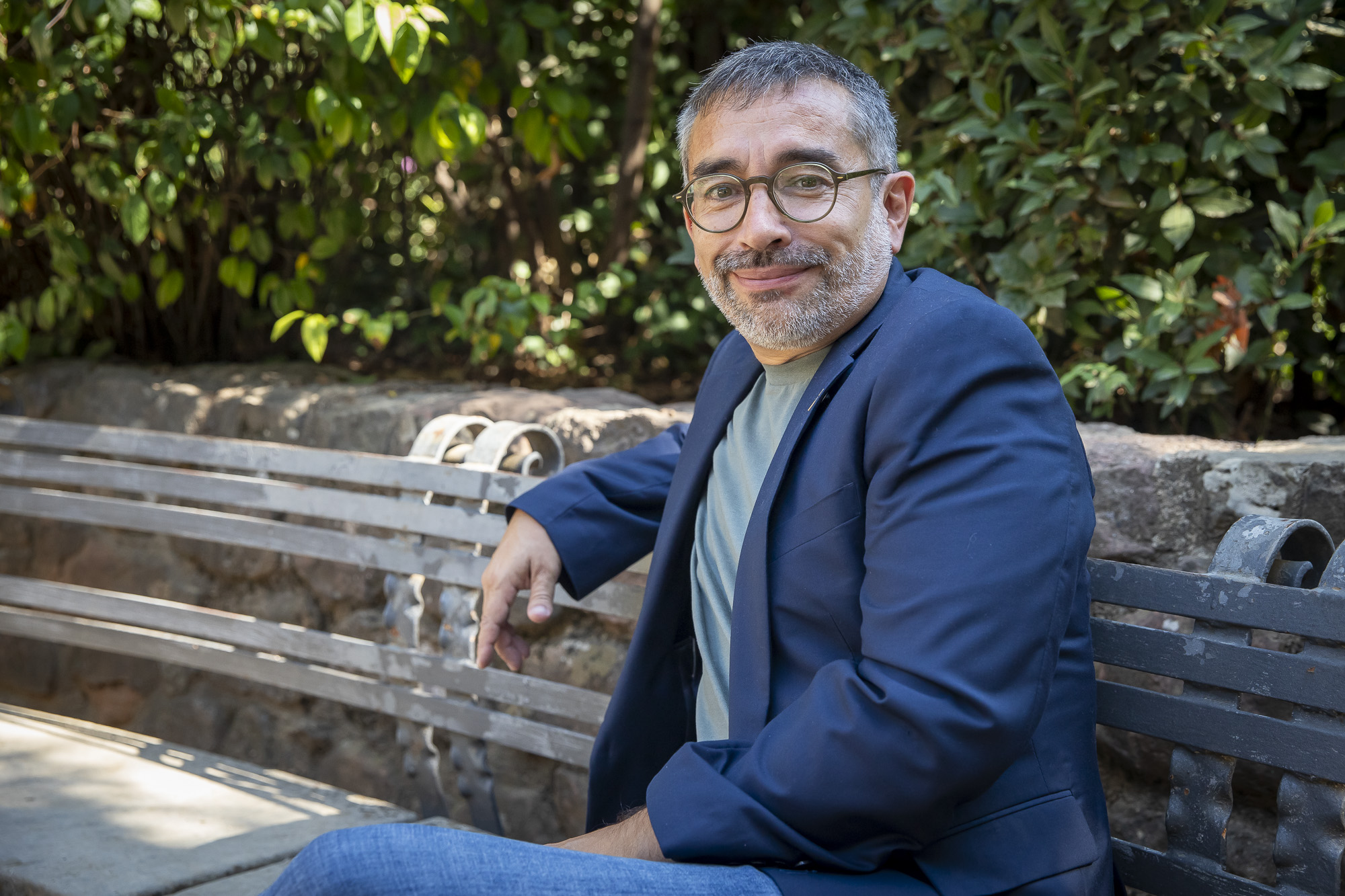 Gabriel Fernàndez, als Jardinets de Sabadell