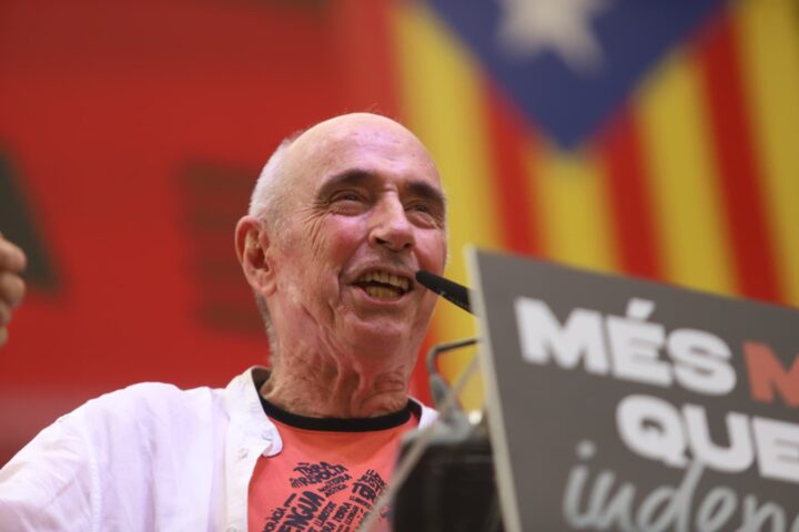 Lluís Llach, en una imatge d'arxiu (fotografia: Albert Salamé).