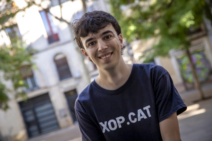 Moritz Werner, la cara més visible de Fem-ho en català