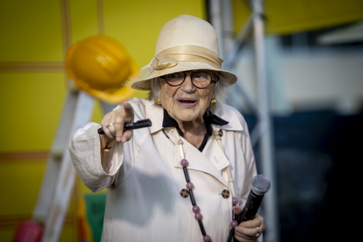 Pilarín Bayés a la Setmana del Llibre en Català 2025. Fotografia: Albert Salamé