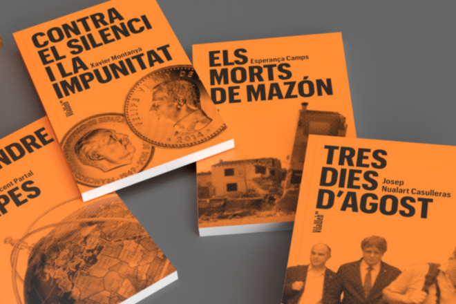 Calendari de les presentacions dels llibres de VilaWeb aquest mes de desembre