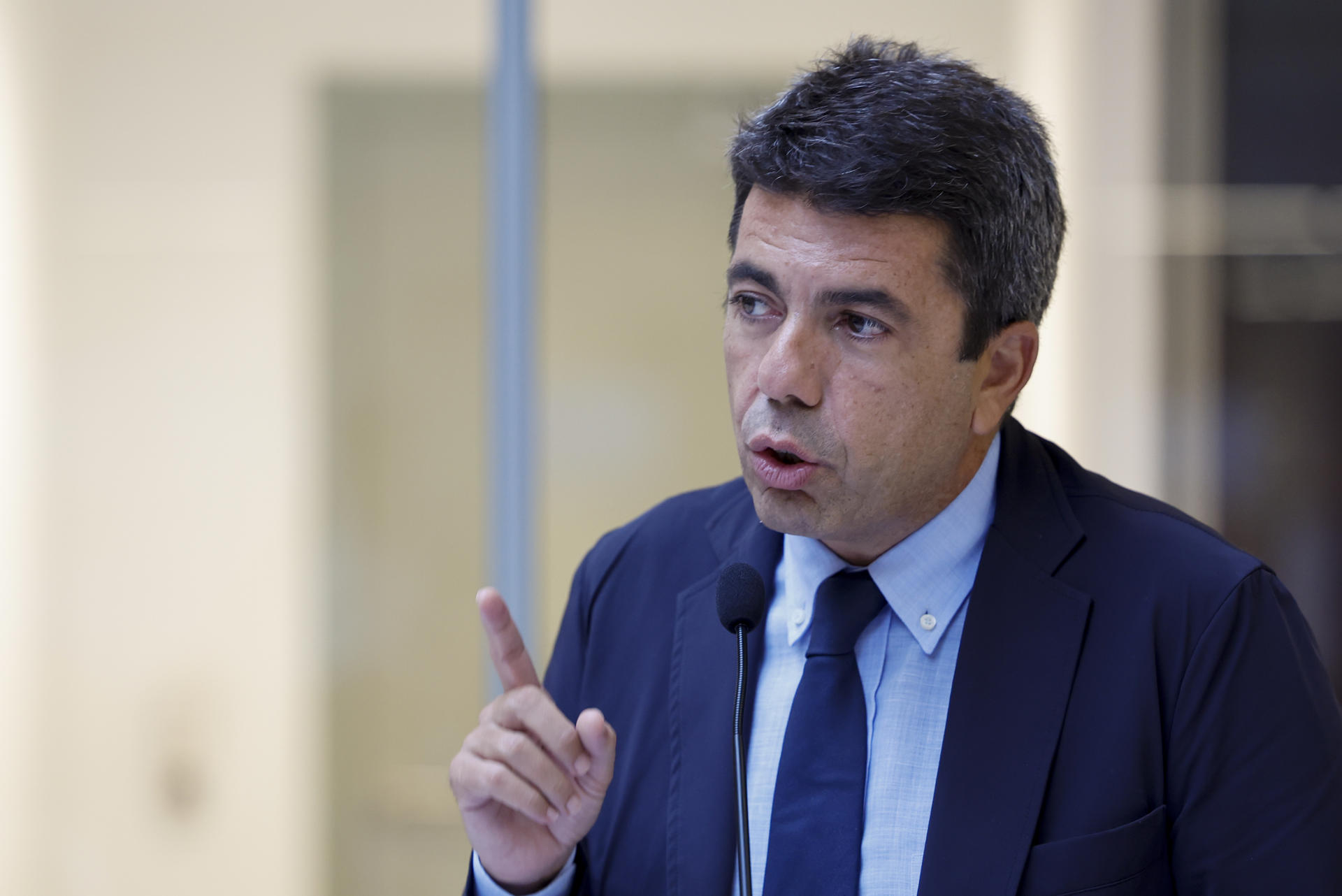 Carlos Mazón, en una imatge d'arxiu (fotografia: EFE / Ana Escobar).