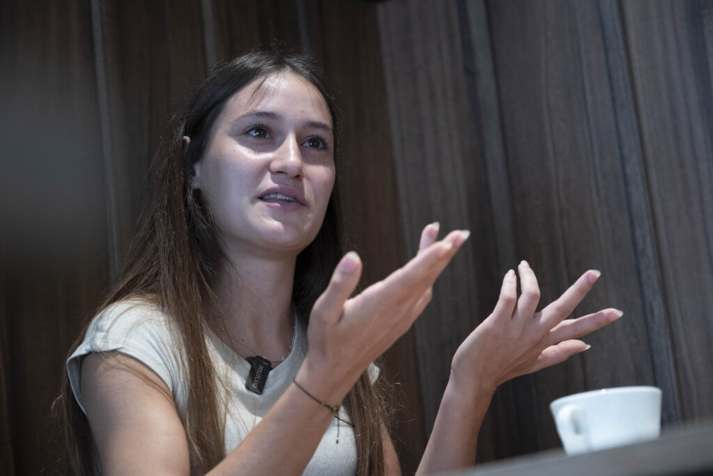 Agomar de Sagarra Żbikowska. Neta de Joan de Sagarra. Besneta de Josep Maria de Sagarra.