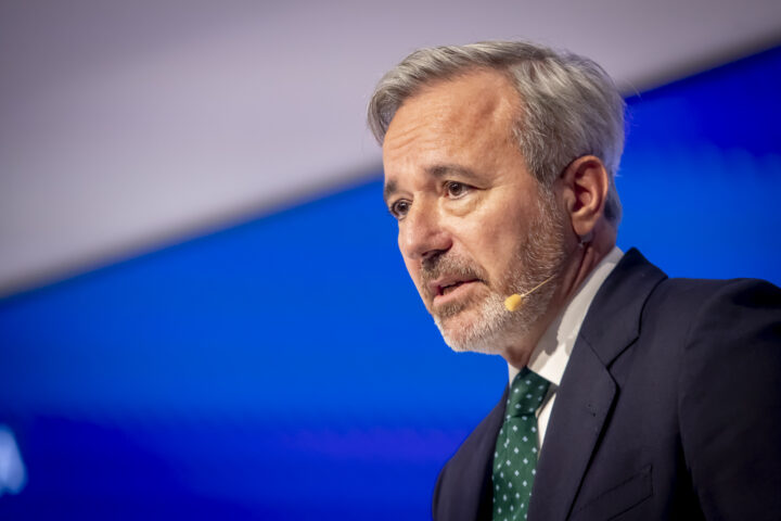 Azcón, en una imatge d'arxiu (fotografia: Albert Salamé).