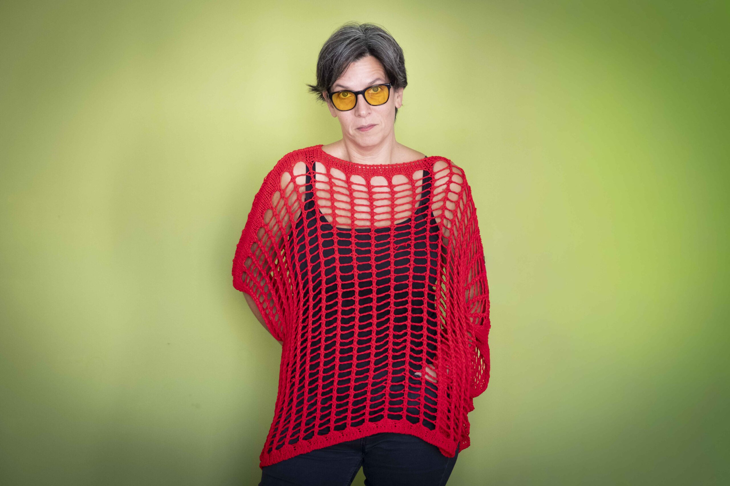 Carlota Gurt i Daví, dijous al barri de Gràcia (Foto: Adiva Koenigsberg)