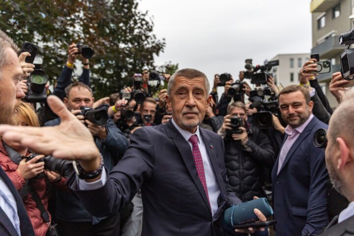 El populista Andrej Babis, guanyador de les eleccions generals txeques d'aquest mes, a Praga la setmana passada (fotografia: Martin Divisek/Efe).
