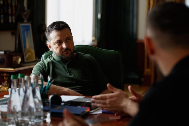 El president d'Ucraïna, Volodímir Zelenski.