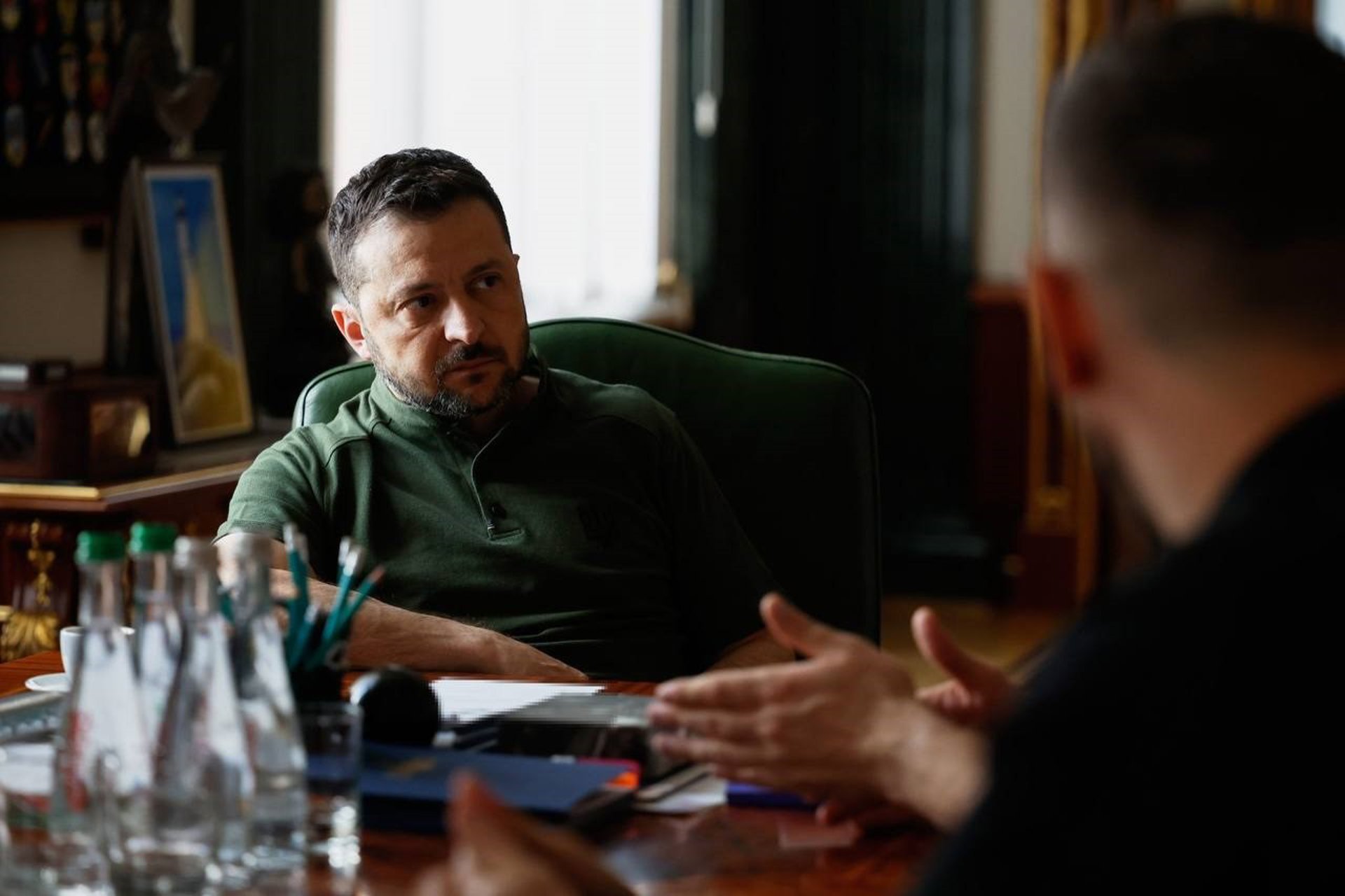 El president d'Ucraïna, Volodímir Zelenski.