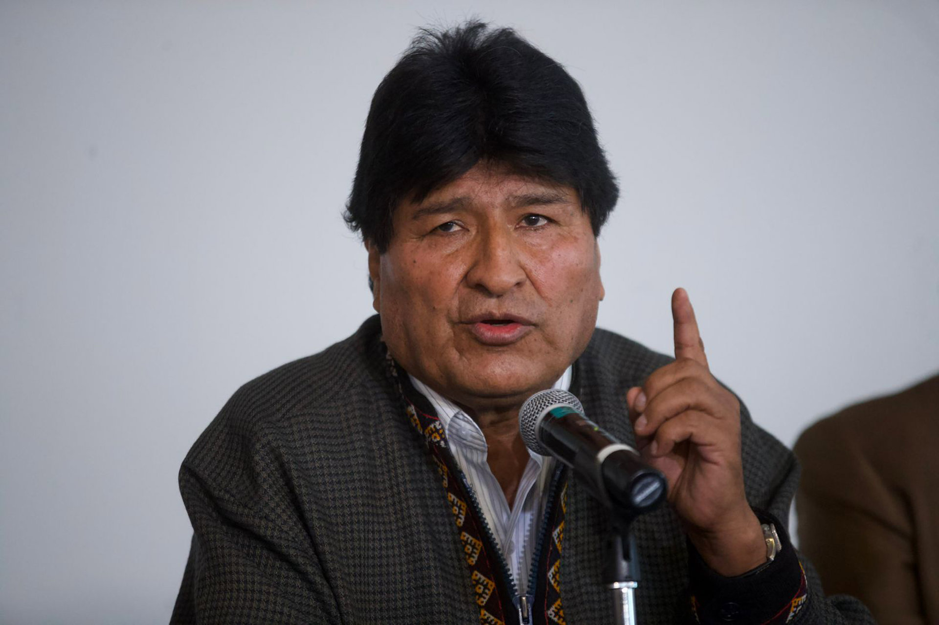 Arxiu - L’ex-president bolivià Evo Morales