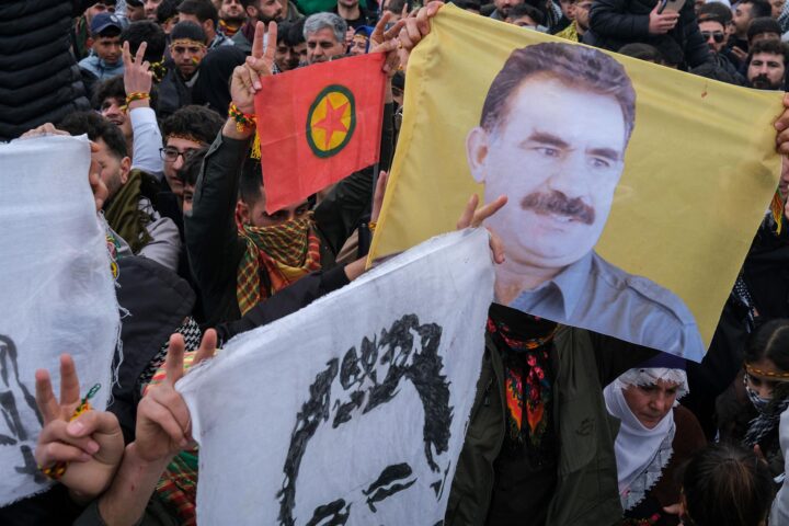 Arxiu – Marxa a Diyarbakir (Turquia) a favor del líder empresonat del PKK, Abdul·la Ocalan