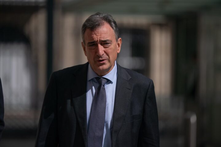 El president del PNB, Aitor Esteban, en una imatge d'arxiu (fotografia: Europa Press).