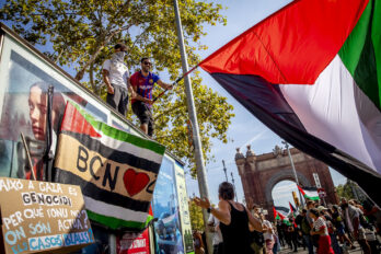Manifestació de dissabte a Barcelona (fotografia: Albert Salamé).