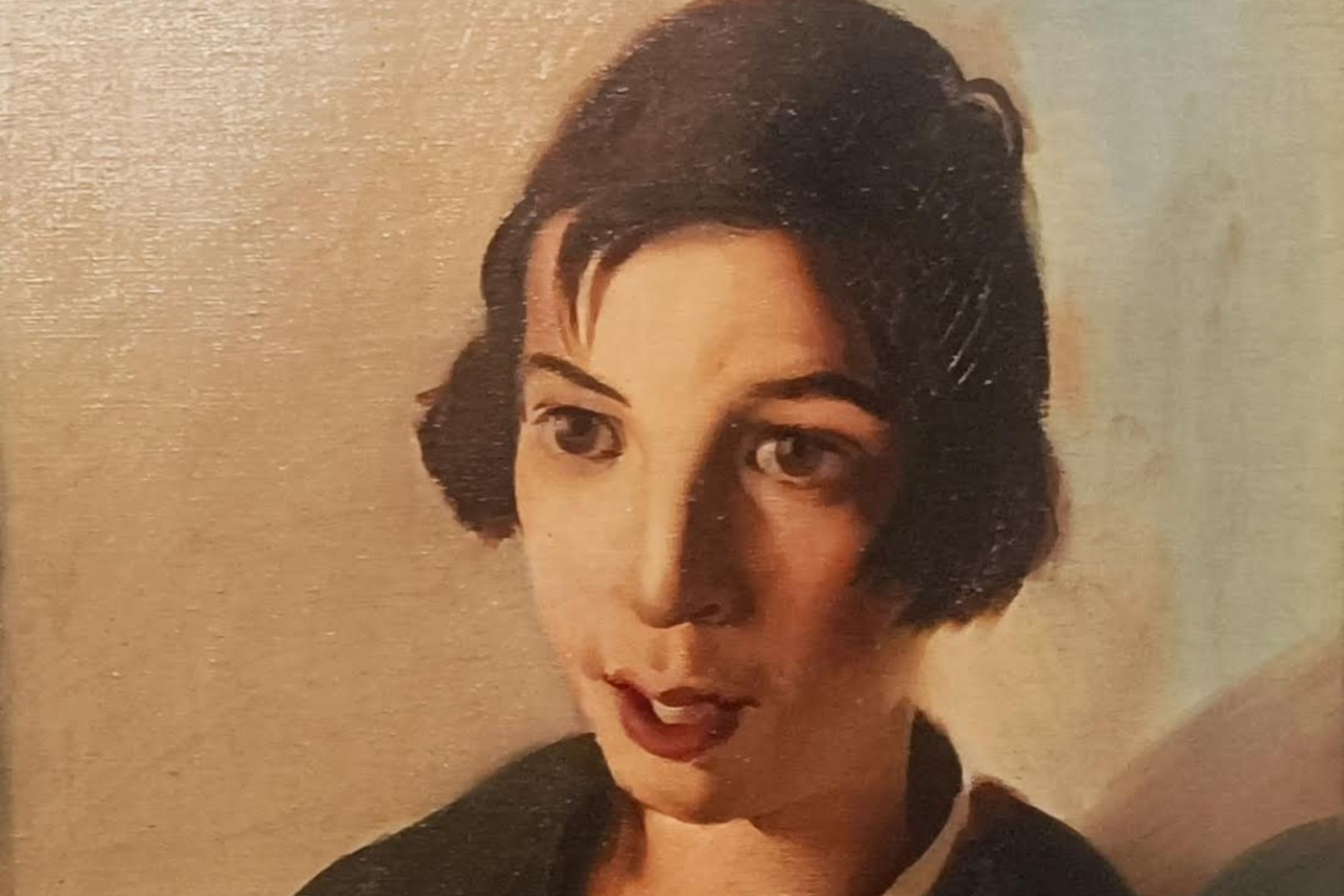 ‘Retrat de la filla de la pensió de Granada’ (detall), 1929.