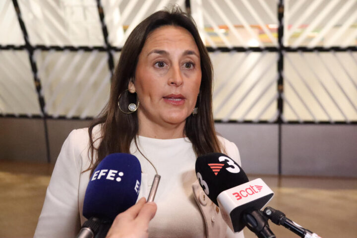 La consellera d'Educació, Esther Niubó.