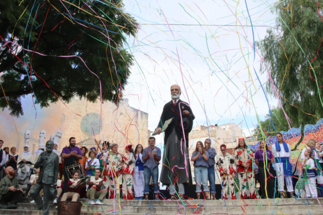 L’Any Gaudí comença amb un espectacle itinerant a Riudoms que repassa els orígens de l’arquitecte