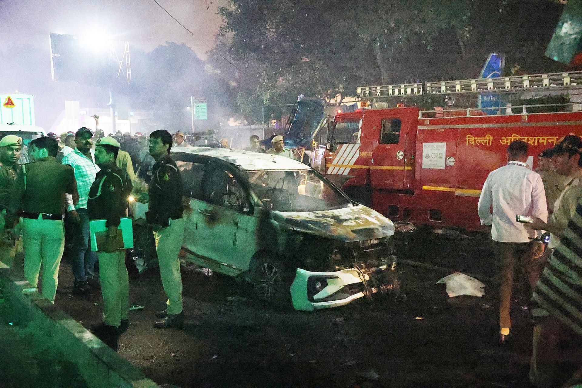 Vuit morts pel cap baix en l'explosió d'un cotxe prop del Fort Roig de Nova Delhi