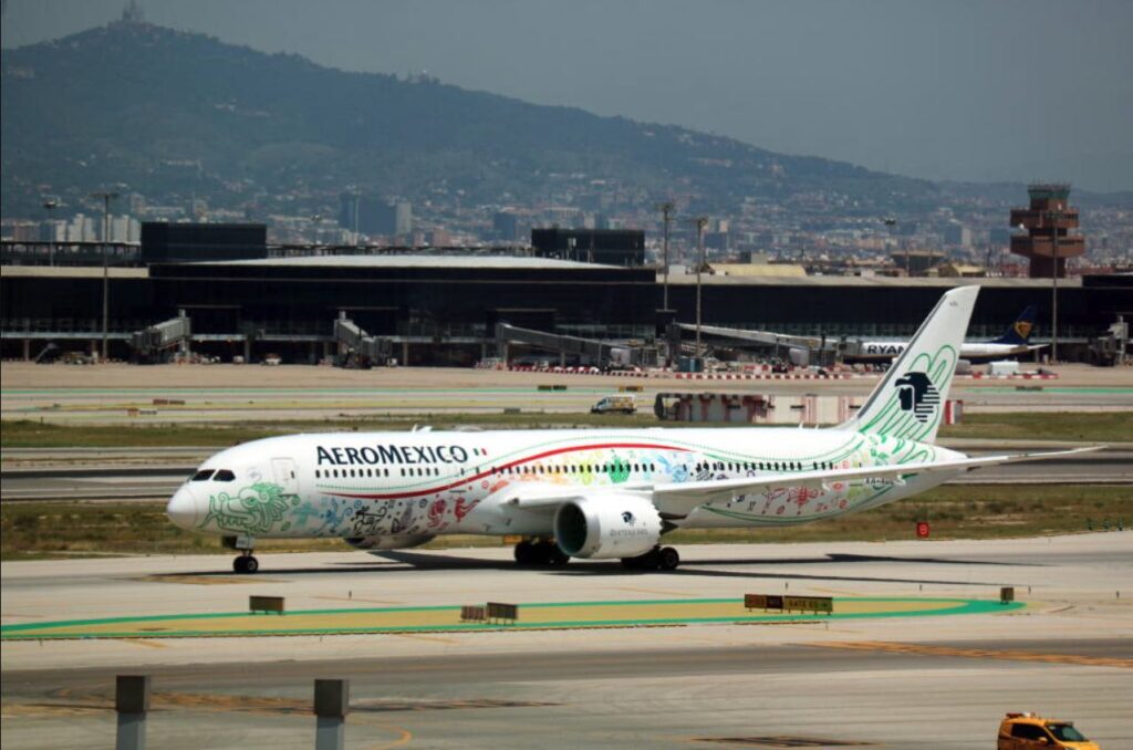 Aeroméxico reprèn el vol directe entre la ciutat de Mèxic i Barcelona a partir del març