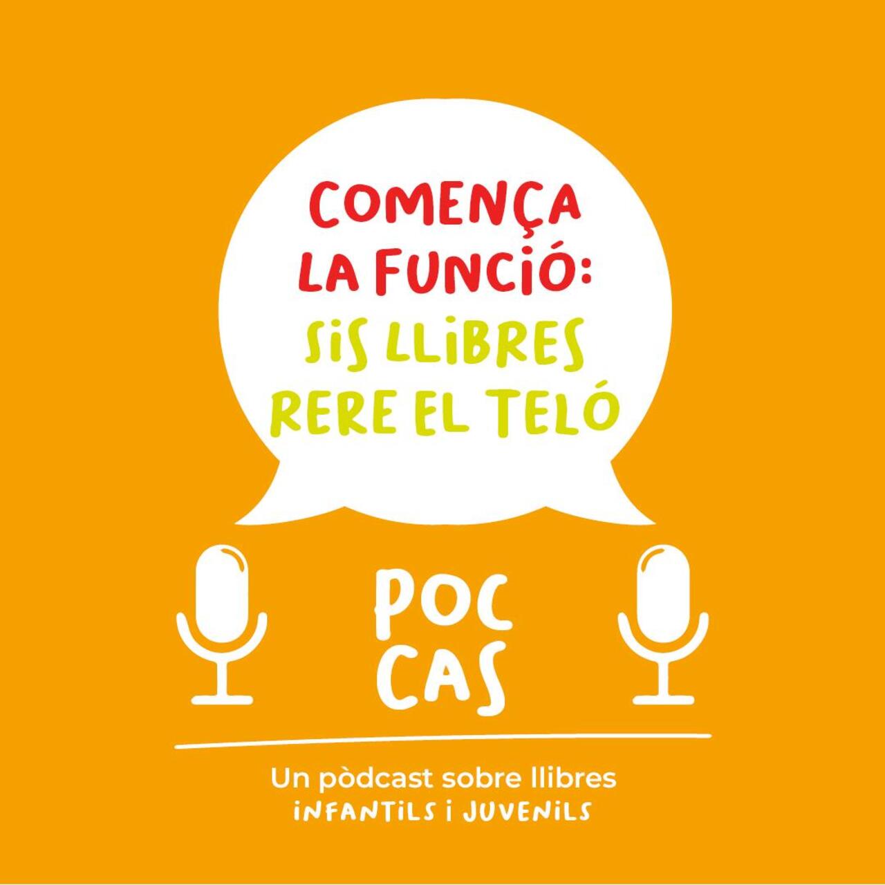 Comença la funció: sis llibres rere el teló