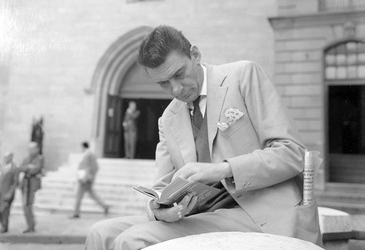 L'escriptor Beppe Fenoglio.