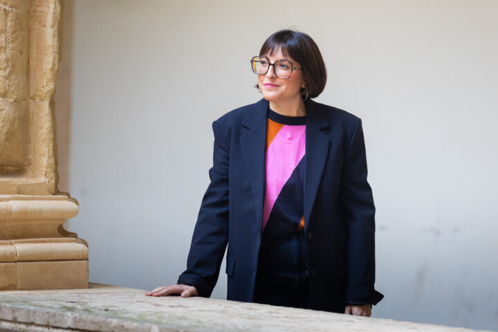 Carme Gomila, retratada a Manacor (fotografia: Martí Gelabert)