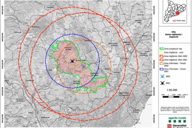 El Govern estén la prohibició d’accés al medi natural per la PPA a 91 municipis fins al 14 de desembre