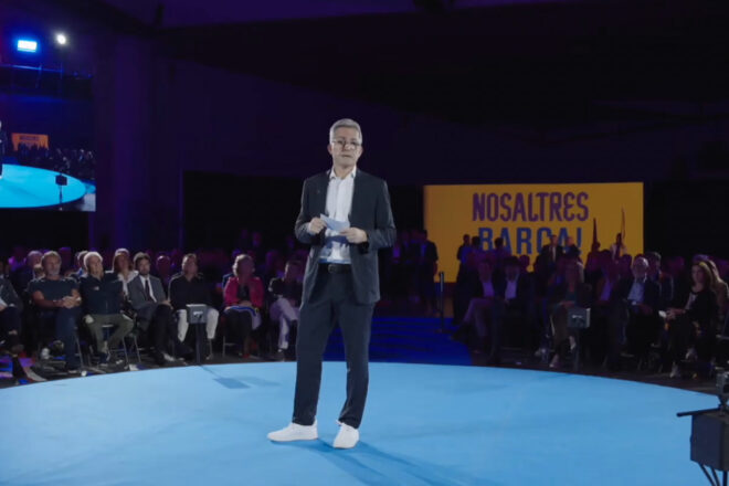 Víctor Font presenta la candidatura per a les pròximes eleccions del Barça