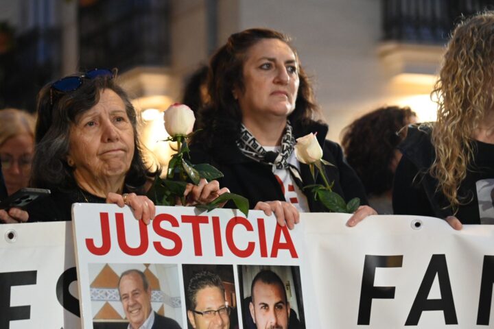 Imatge d'arxiu d'una manifestació contra Mazón (fotografia: Prats i Camps).