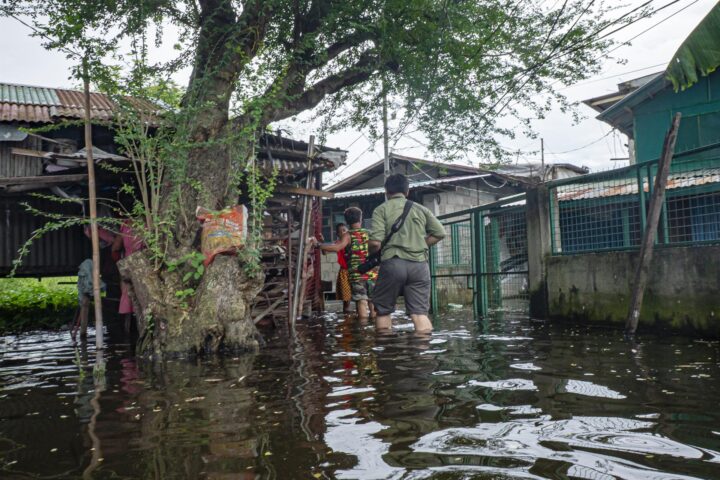 Imatge d’arxiu de les inundacions a Filipines.