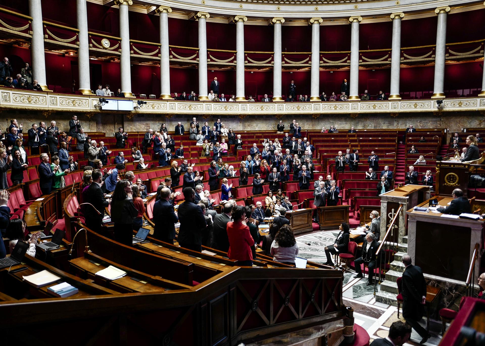 Fotografia d'arxiu de l'assemblea nacional de França.