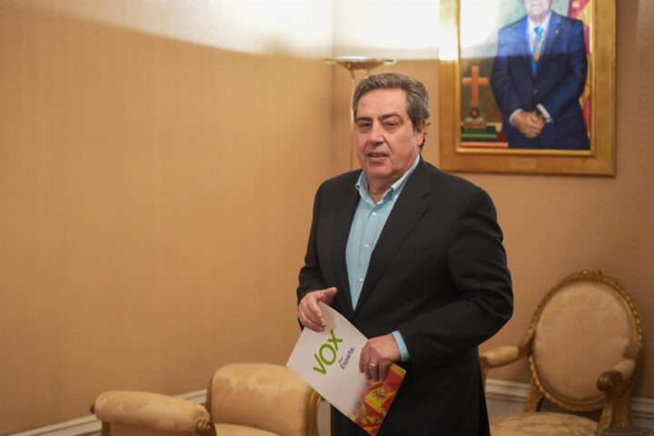 El síndic de Vox a les Corts Valencianes, José María Llanos.