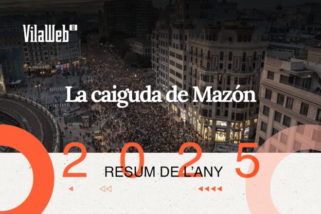 [VÍDEO] El resum de VilaWeb de l’any 2025: La caiguda de Carlos Mazón