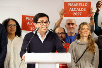 Pisarello, en un moment de la presentació (fotografia: ACN / Nazaret Romero).