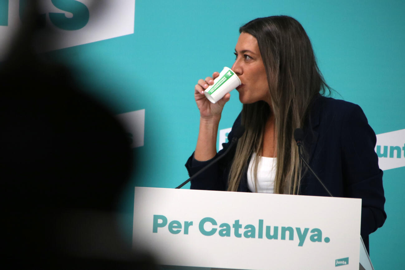 La portaveu de Junts al congrés espanyol, Míriam Nogueras (fotografia: ACN)