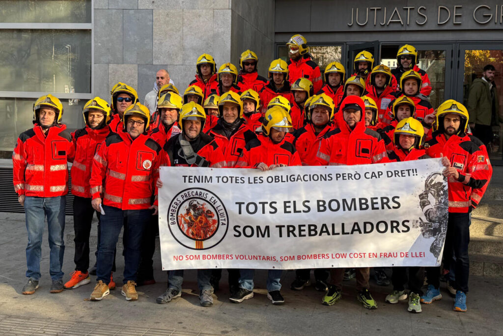 Les demandes dels bombers voluntaris contra Interior avancen als jutjats i ja hi ha previstos quatre vistes a la tardor