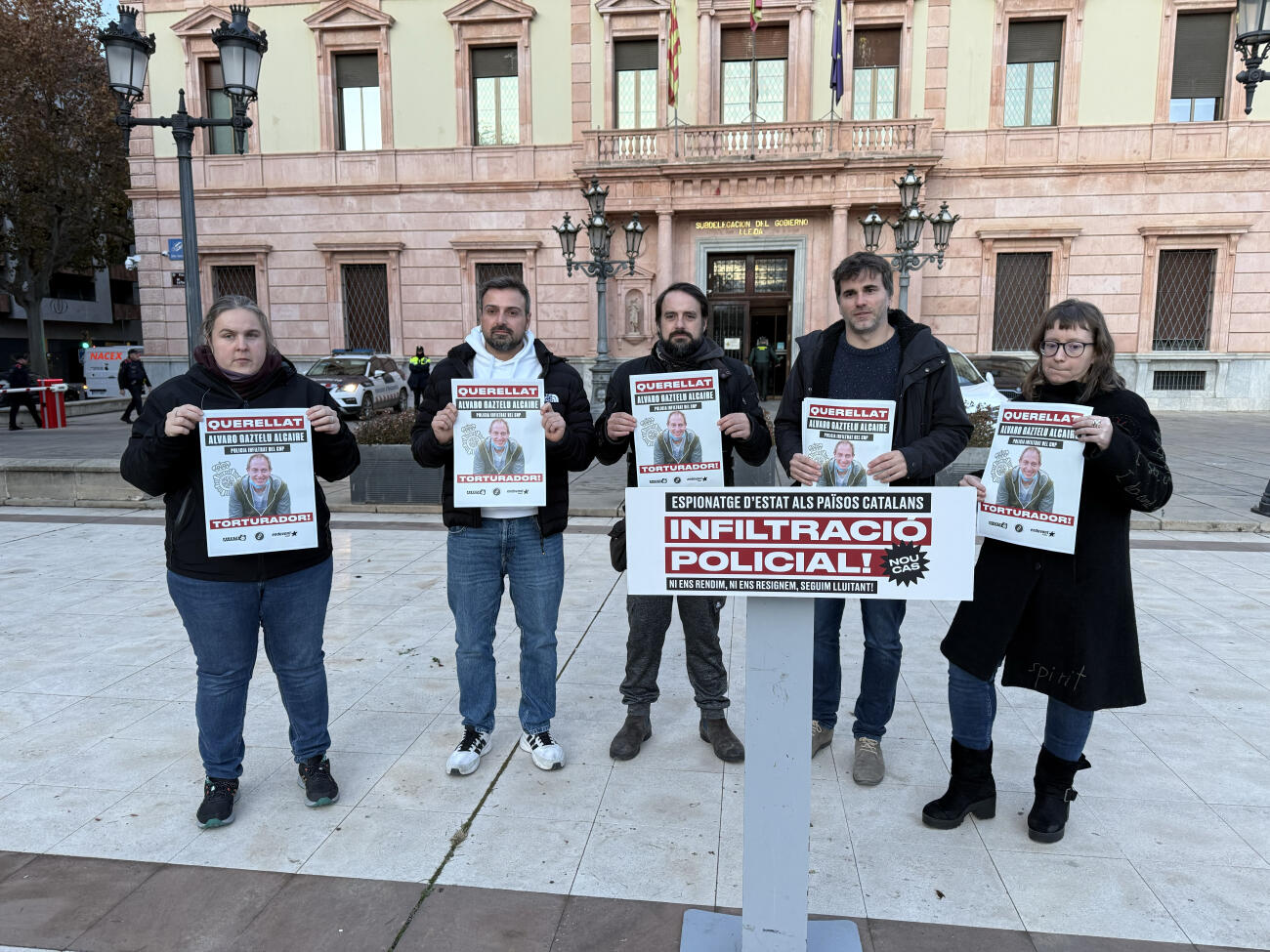 Presenten una querella contra la infiltració policíaca en organitzacions independentistes de Lleida